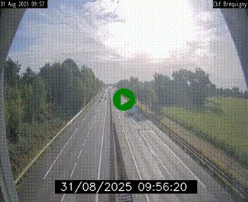 Webcam sur le périphérique de Rennes (N136) à hauteur du quartier Bréquigny, au sud de la ville