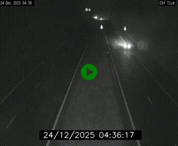 Webcam sur le périphérique de Rennes (N136) à hauteur de Tizé, à l'est de la ville