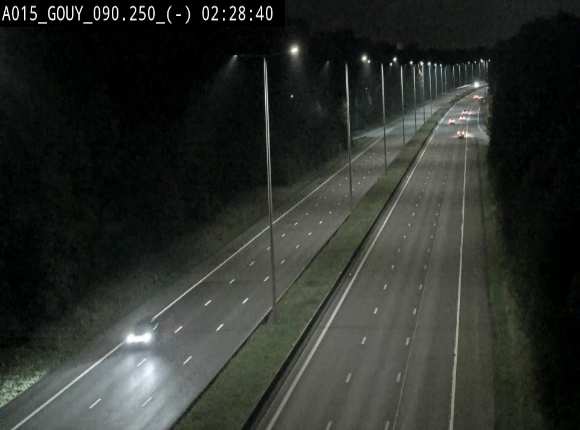 Webcam autoroute Belgique - Gouy-lez-piéton - E42 - BK 90.3