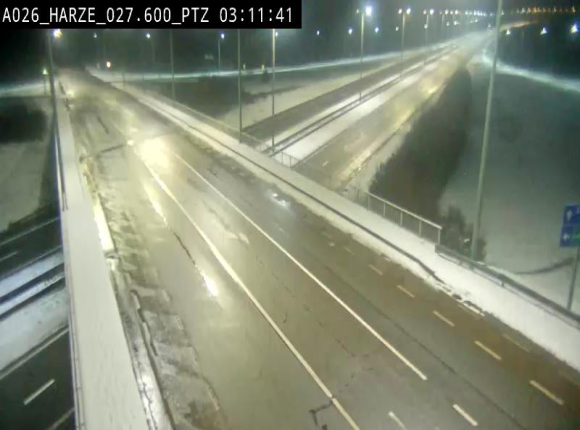 Caméra autoroute Belgique - Sougné-Remouchamps,E25 direction Luxembourg