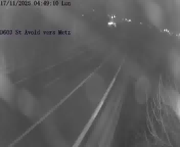 Clone of Webcam sur la D603 située à proximité de Saint-Avold. Vue orientée vers Metz