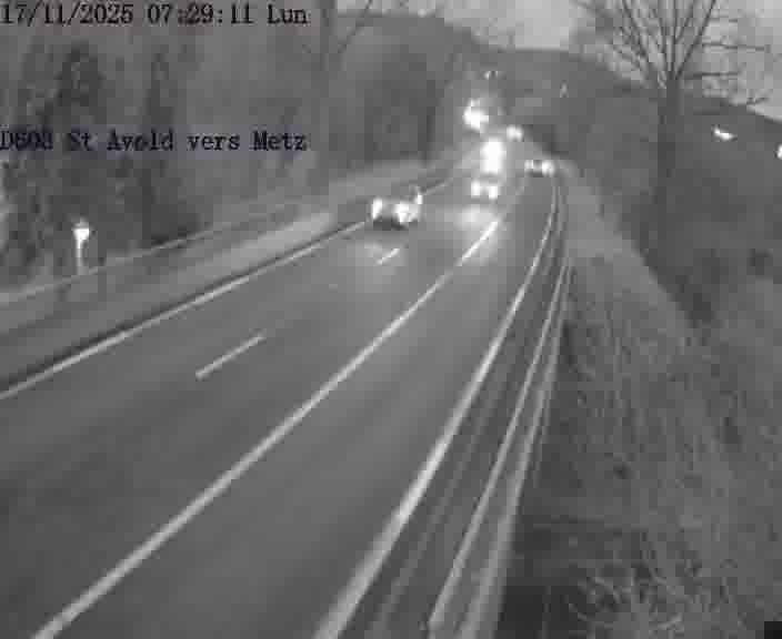 Clone of Webcam sur la D603 située à proximité de Saint-Avold. Vue orientée vers Metz