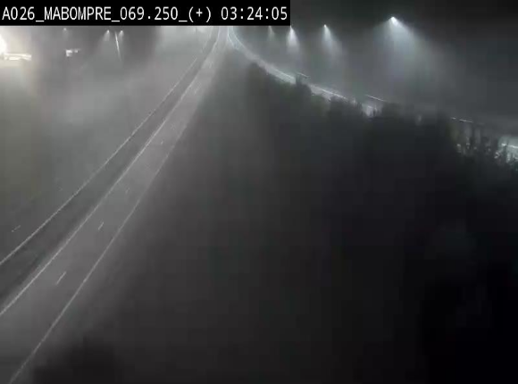 Webcam E25 (A26) à Mabompré. Vue orientée vers le Luxembourg