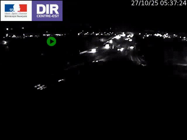 Webcam autoroute sur A450 à Pierre-Bénite en direction de Lyon et de l'autoroute A7