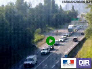 Webcam info trafic à proximité de Vizille sur la N85, au niveau du point de vue du Saut du Moine à Champagnier