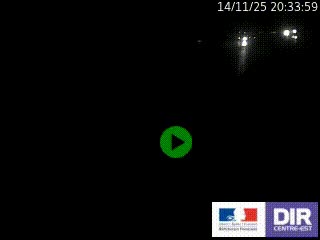 Webcam autoroute sur l'A77 à hauteur de Pouilly-sur-Loire en direction de Nevers