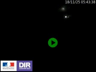 Webcam routière sur la RN6 à Auxerre, à hauteur de la sortie Monéteau, en direction de l'A6 (Gurgy)