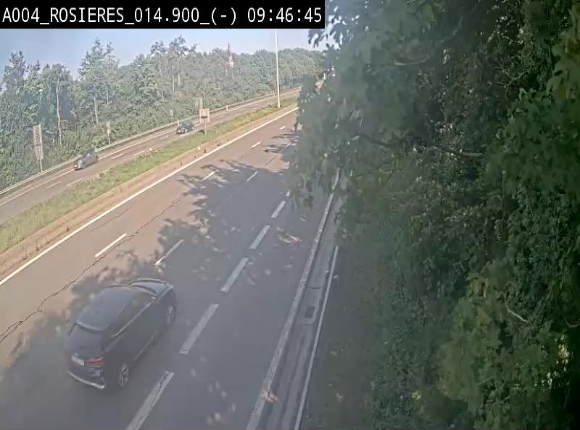 Webcam traffic E411(A4) - BK 14.4 - Rosières