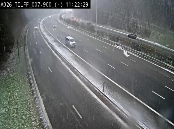 Webcam autoroute A26/E25 à Esneux, en Belgique en direction Luxembourg - BK 7.9