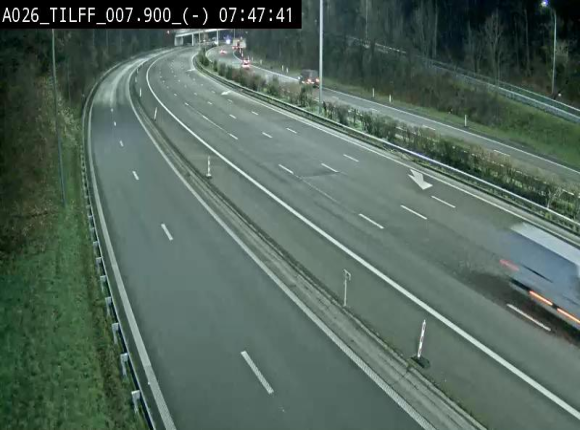 Webcam autoroute A26/E25 à Esneux, en Belgique en direction Luxembourg - BK 7.9