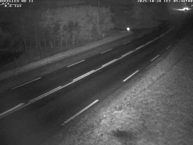 Webcam à 424 mètres d'altitude dans la Tranchée de Docelles dans les Vosges, à proximité d'Epinal sur la route de Gerardmer (D11)