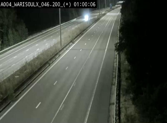 Webcam autoroute Belgique - Warissoulx - E411 - BK 46.2