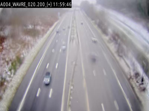 Webcam @ Wavre-sud KP 19.6, A4/E411