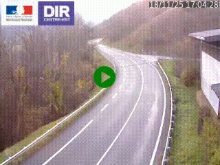 Caméra trafic sur la N90 à Bourg-Saint-Maurice, en provenance d'Aoste et en direction d'Albertville