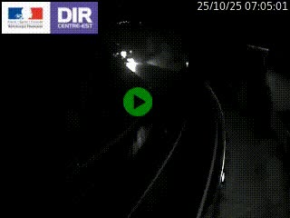 Caméra trafic sur la N90 à Bourg-Saint-Maurice, en provenance d'Aoste et en direction d'Albertville