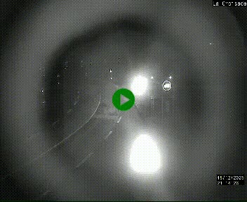 Webcam au carrefour de la croisade, à la jonction entre la N22 et la N320, avant le poste de douane franco-andorrane. Webcam à 1790 mètres d'altitude