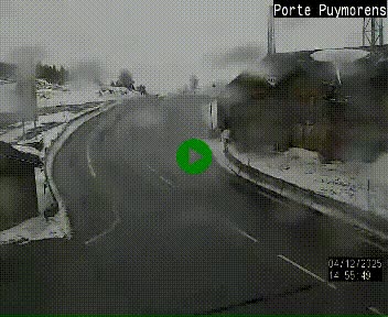 Webcam Col du Puymorens sur N320, en direction de Pas de la Casa (Andorre)