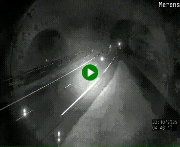Webcam dans les Pyrénées à hauteur de Mérens-les-Vals sur N320, en direction de Pas de la Casa (Andorre)