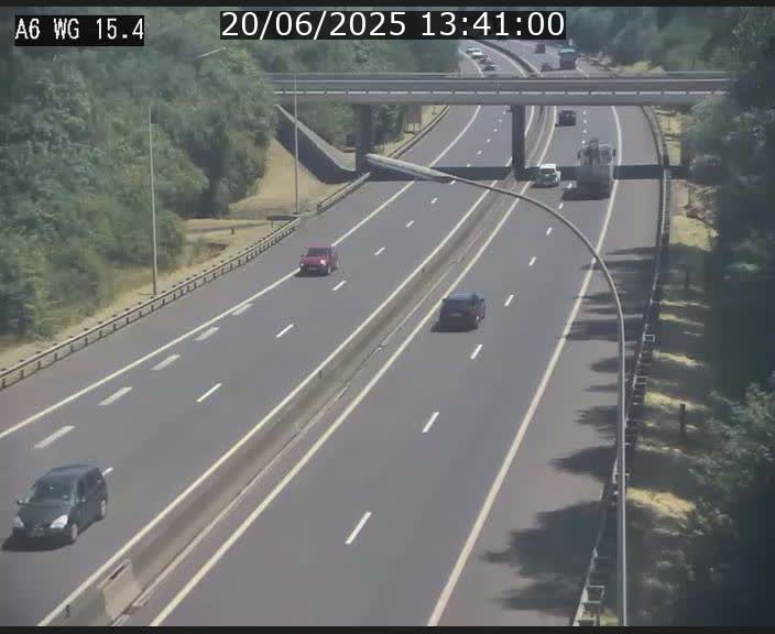 Traffic live webcam Luxembourg Capellen - A6 - BK 15.4 - direction Luxembourg/France/Allemagne