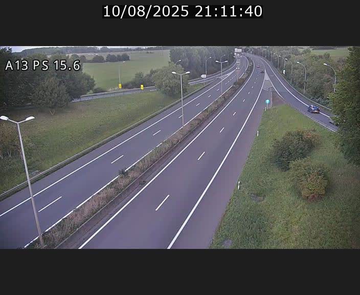Traffic live webcam Luxembourg Kayl - A13 direction Dudelange - BK 15.6
