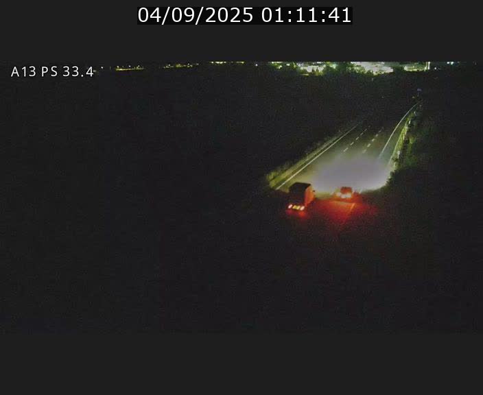 Webcam trafic sur A13 à hauteur de Mondorf-les-Bains en direction d'Altwies