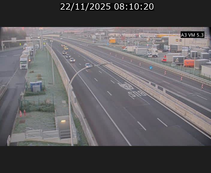 Traffic live webcam Luxembourg Aire de Berchem - A3 - BK 5 - direction France