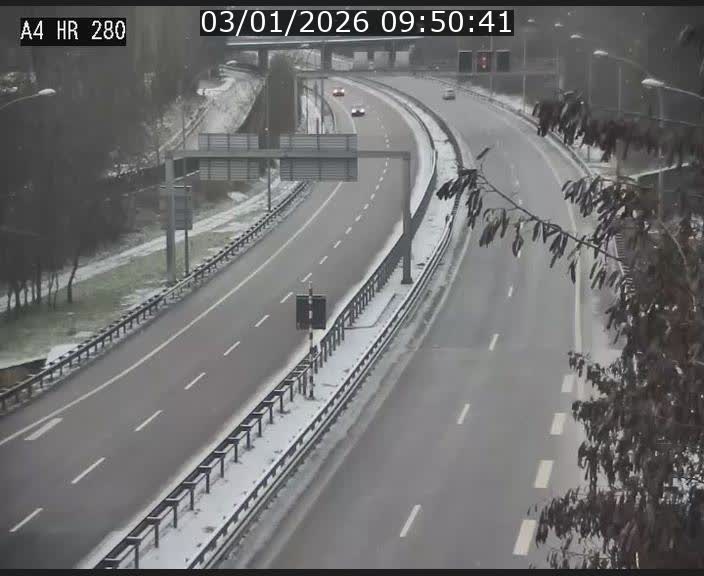 Webcam traffic A4 Luxembourg - BK 0.2 - P+R Bouillon (direction Luxembourg)