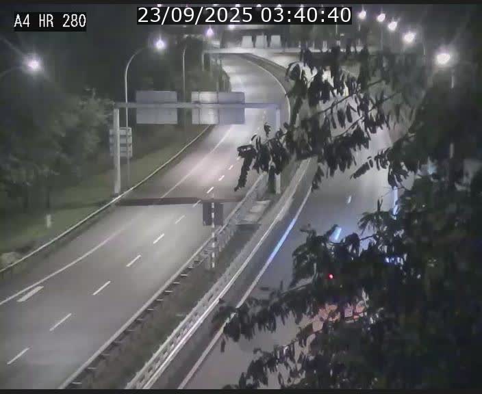 Webcam traffic A4 Luxembourg - BK 0.2 - P+R Bouillon (direction Luxembourg)