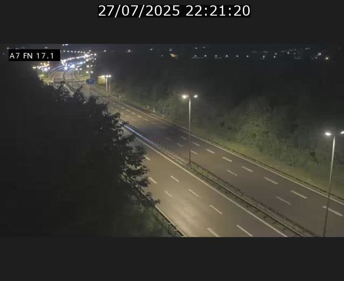Caméra trafic Luxembourg - A7, Merscherbierg direction Mersch