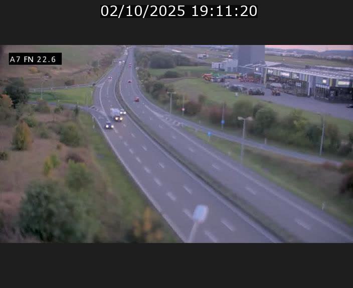 Caméra trafic Luxembourg - A7, Colmar-berg direction Mersch