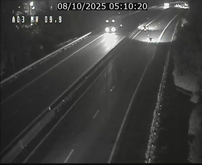 Webcam Autoroute à la Croix de Bettembourg - A3 - BK 9.9 - direction Luxembourg-Ville