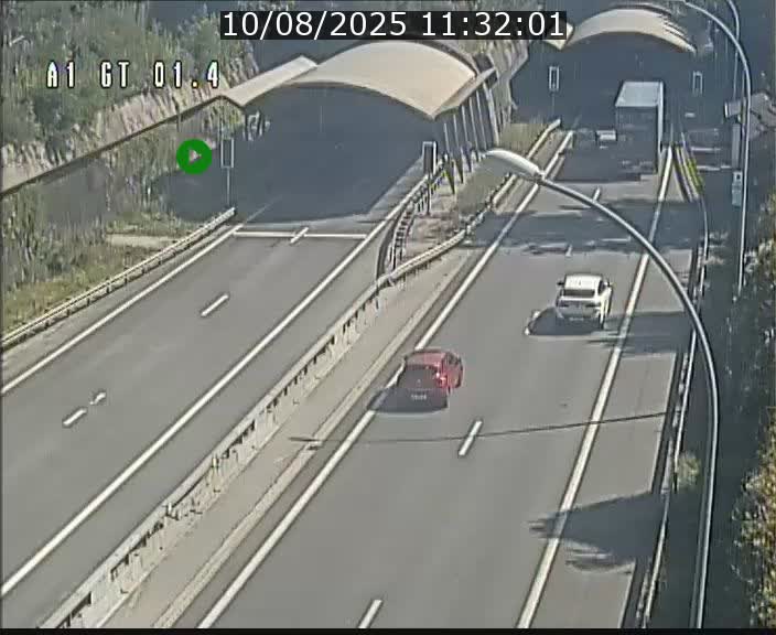 Traffic live webcam Luxembourg Hesperange - A1 direction Kirchberg - BK 1.4