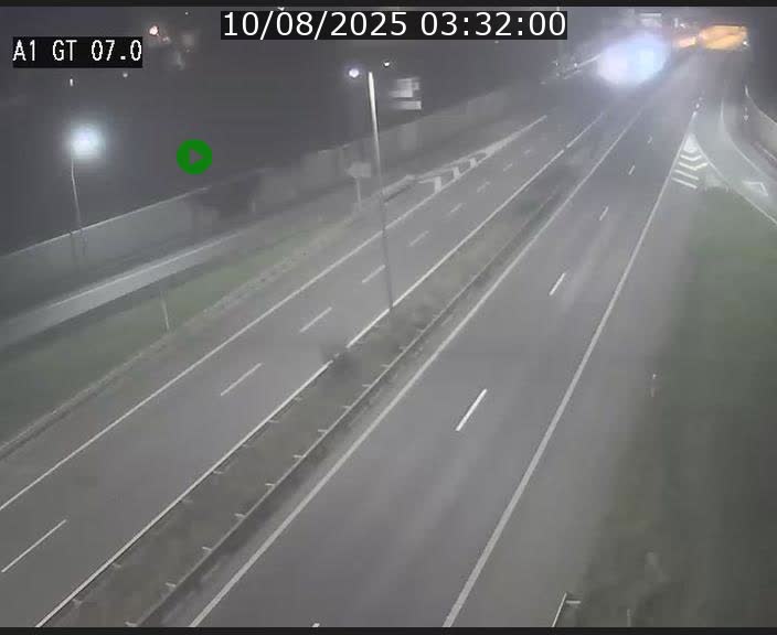 Traffic live webcam Luxembourg Cents - A1 direction Kirchberg - BK 7