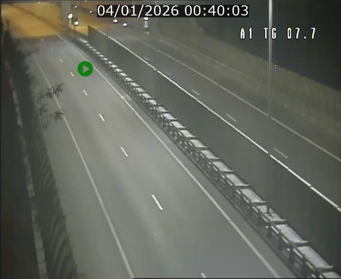 Traffic live webcam Luxembourg Kirchberg - A1 direction Luxembourg-ville - BK 7.7
