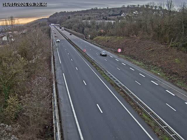 Caméra autoroute France - A30, Hayange direction Metz