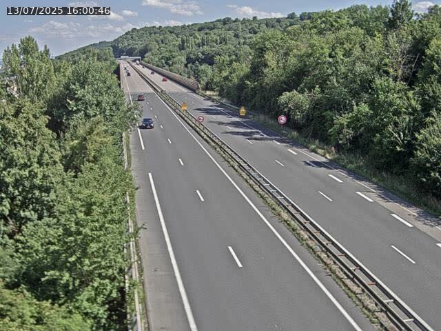Caméra autoroute France - A30, Hayange direction Metz