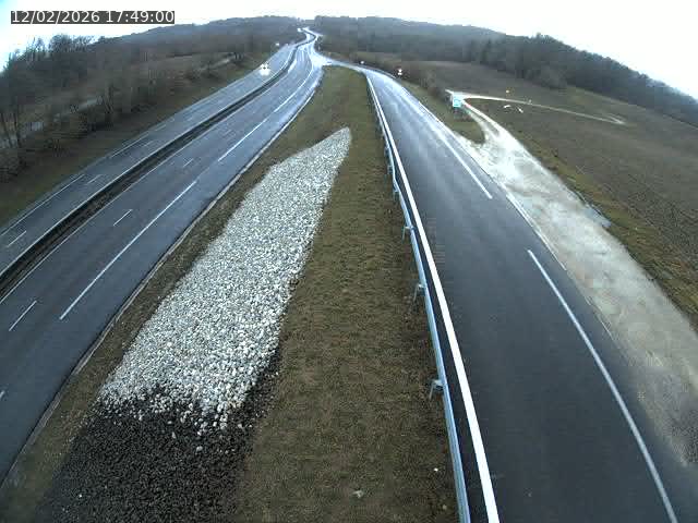 Webcam trafic à la Houpette, sur la Nationale 4 (N4) dans la commune de Rupt-aux-Nonains