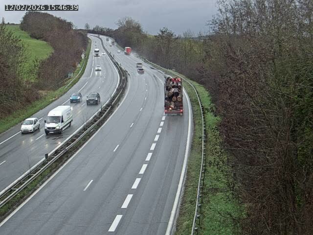 Caméra autoroute France - A33, Rosières direction Lunéville