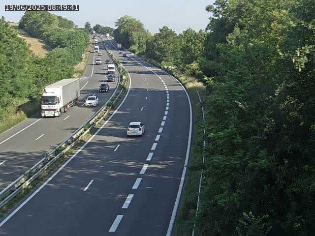 Caméra autoroute France - A33, Rosières direction Lunéville