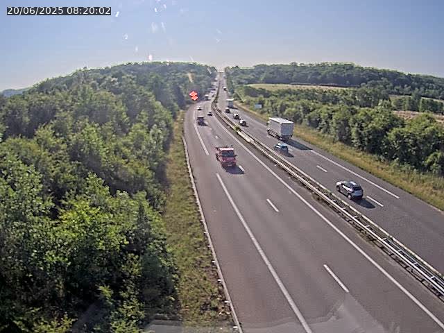 Caméra autoroute France - A33, Saint-Nicolas-de-Port direction Lunéville