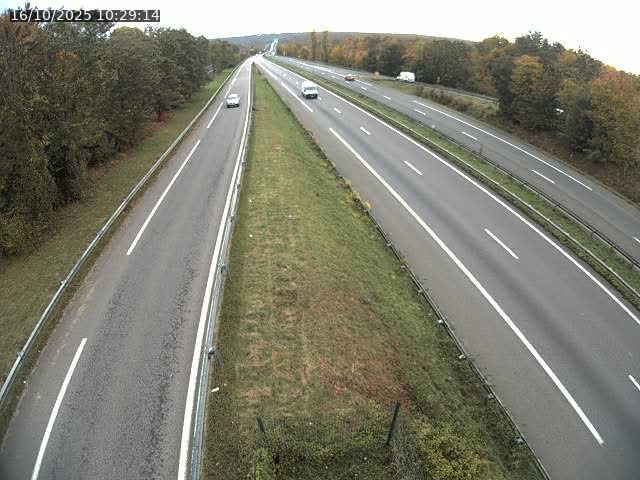 Caméra autoroute France - A31, Velaine-en-Haye direction Nancy