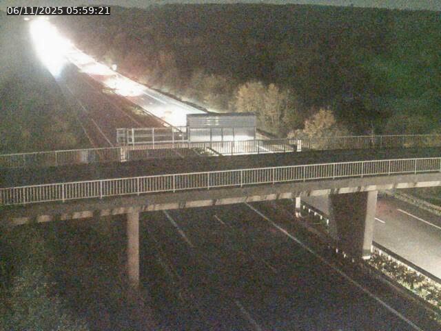 Caméra autoroute France - A31, Zoufftgen direction Luxembourg-ville, à la frontière entre la France et le Luxembourg