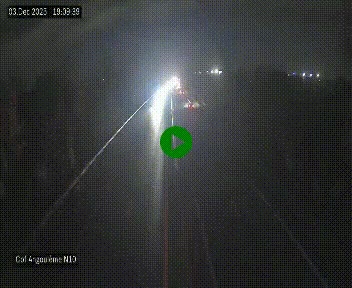 Webcam routière à la fin de la N10, en périphérique ouest d'Angouleme, proche de la jonction avec l'A10