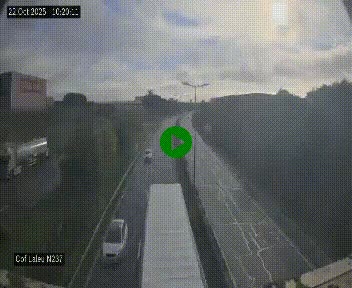Webcam située à la Rochelle, à la fin de la N237 avant l'accès au péage du Pont de l'Île-de-Ré