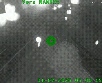 Webcam N147 au nord de Poitiers et à la jonction avec la A10