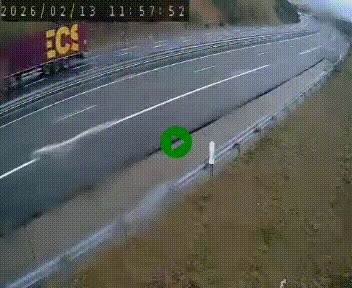 Caméra autoroutière France - A75, Engayresque, entre Millau et Séverac-le-Chateau, en direction de Montpellier