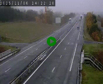 Caméra autoroutière France - A75, Coren, en direction de Montpellier