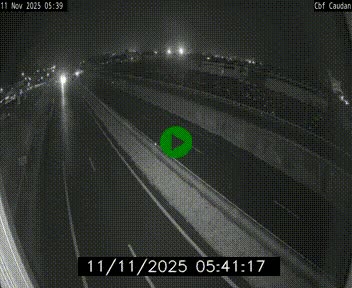 Webcam sur la N165 à hauteur de Caudan, dans le Morbihan.