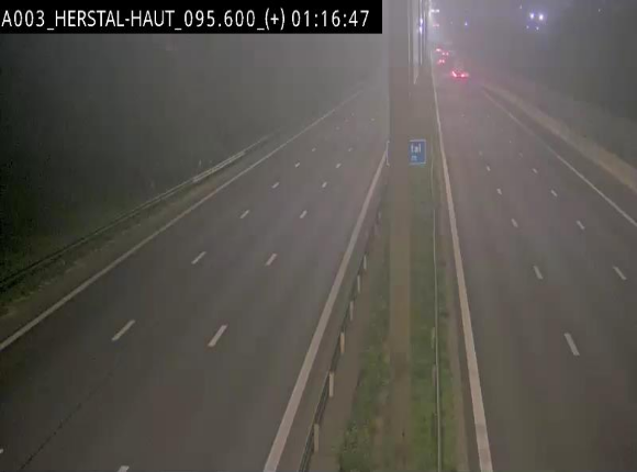 Webcam autoroute Belgique - Herstal - E40 direction Aix-la-Chapelle - BK 97