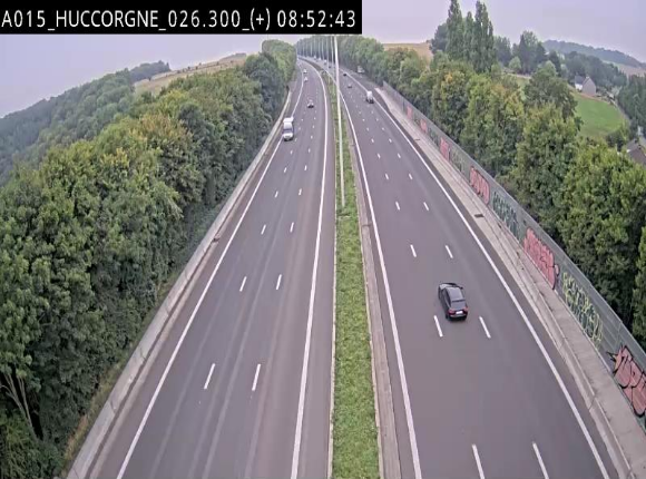 Webcam autoroute Belgique - Viaduc de Huccorgne - E42 